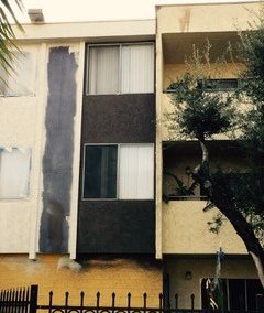 Before - Exterior Building Remodel Project