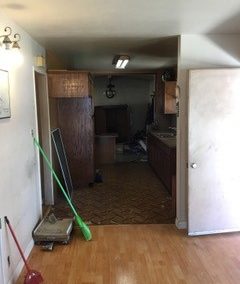 Before - Left Wall was removed