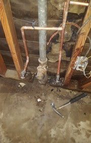 Old Plumbing Needed Some Work