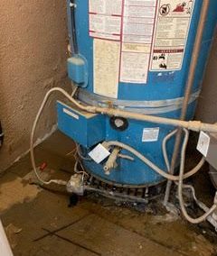 New Water Heater Installed